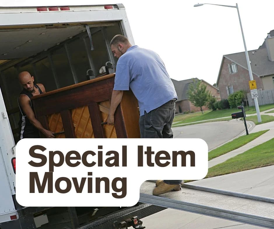 Specialty Item Moving from Wasatch Transfer & Storage